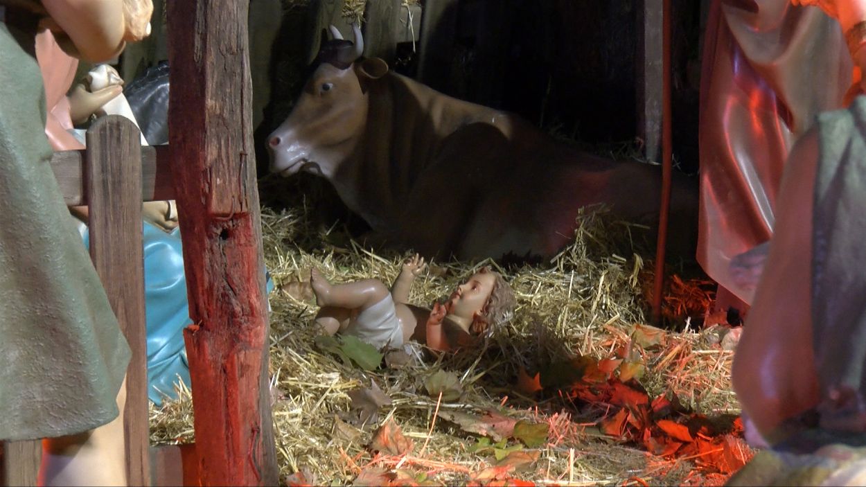 Torna la màgia del pessebre de Nadal de la plaça de Barcelona