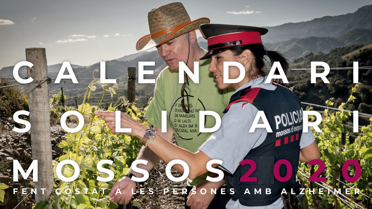 Els Mossos posen a la venda un nou calendari solidari