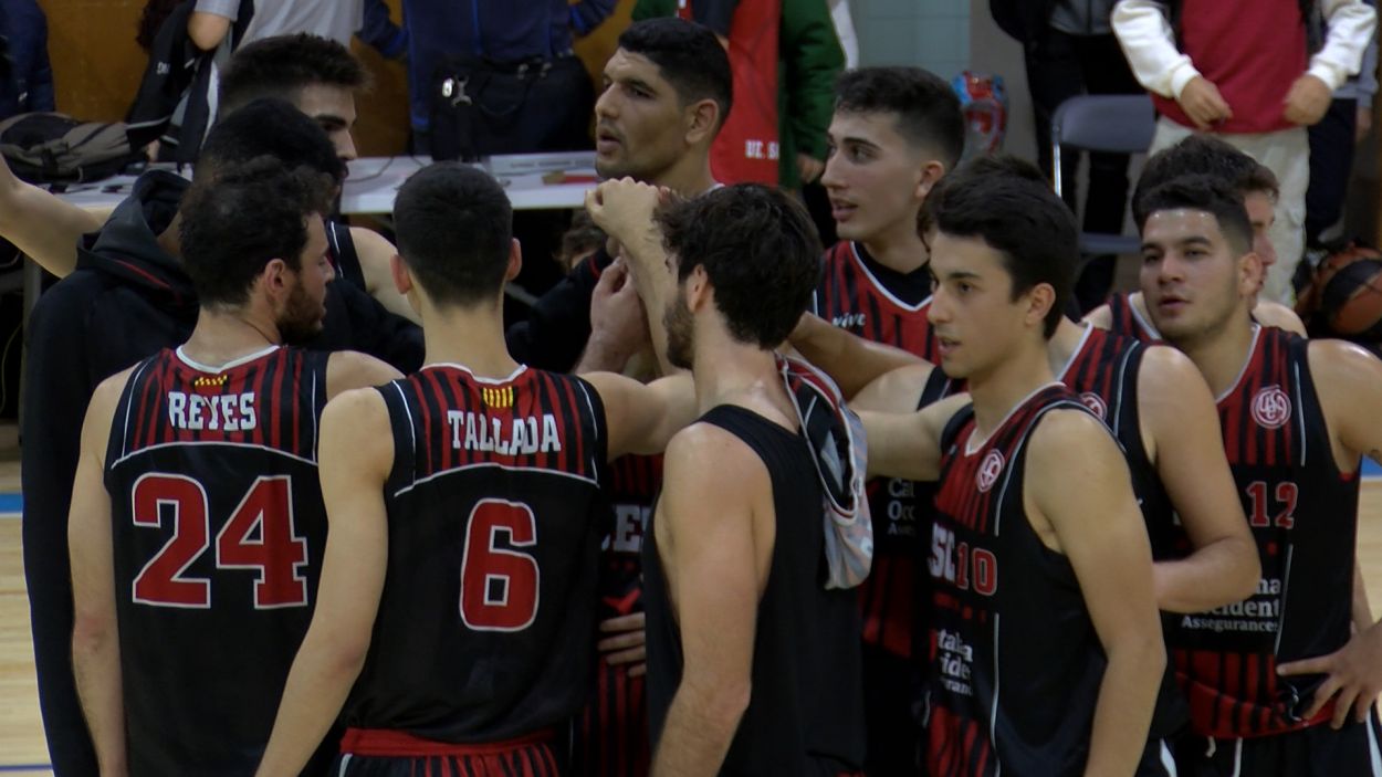 El masculí de la UESC es complica la vida contra l'Almeda però manté la imbatibilitat a casa