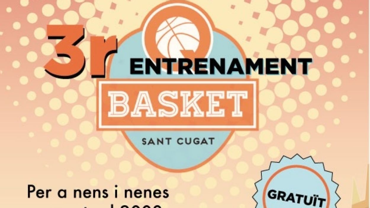 El Qbasket Sant Cugat organitza el tercer entrenament adreçat a nens i nenes del 2008
