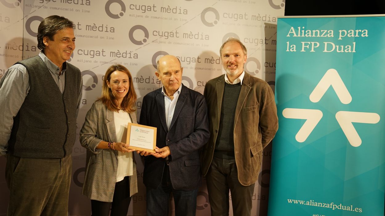 Cugat Mèdia oficialitza l'adhesió a l'Alianza per a la Formació Professional Dual