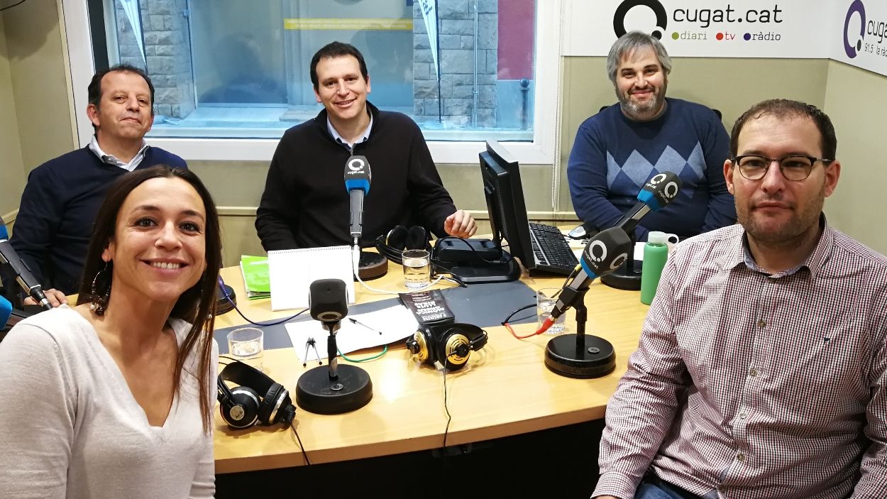 El pla de mandat i els impostos centren la tertúlia política de Cugat Mèdia