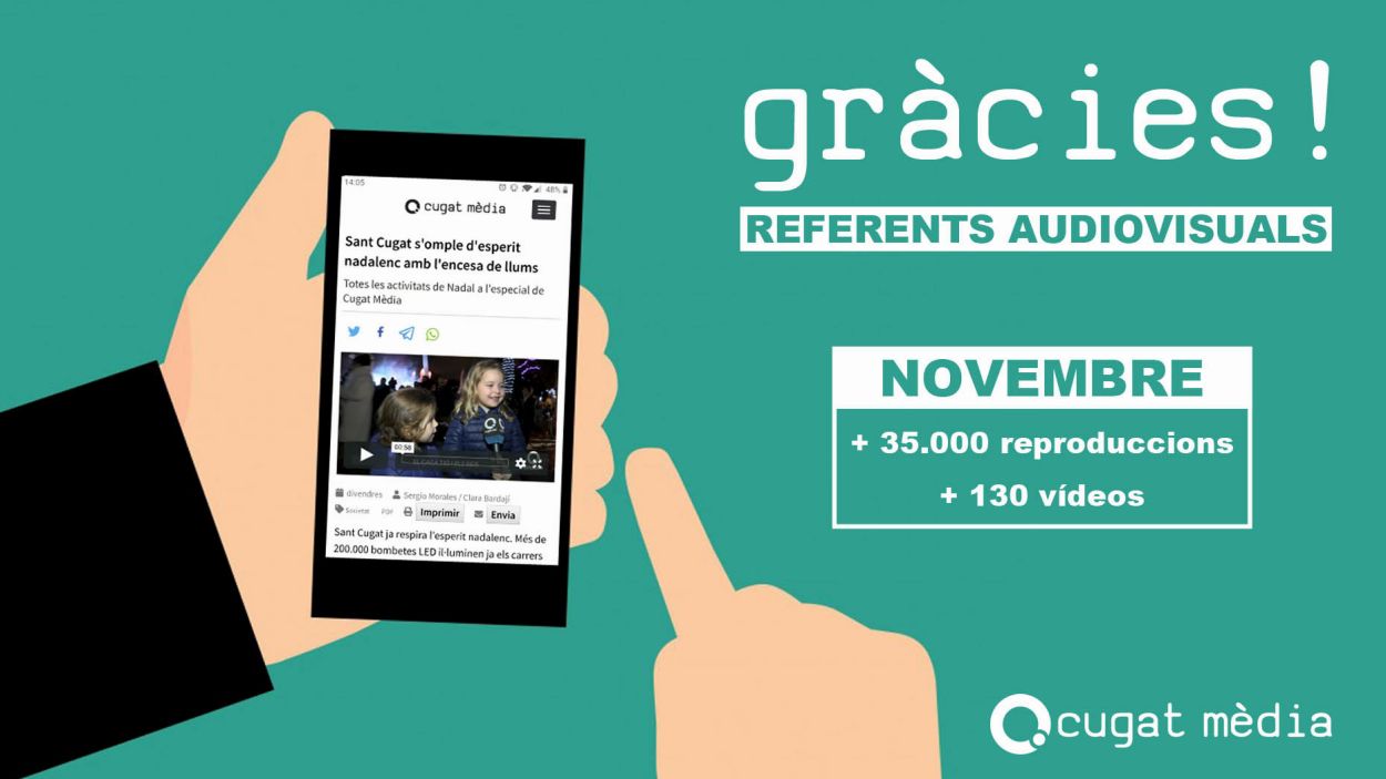 Cugat Mèdia, referent en informació audiovisual de Sant Cugat