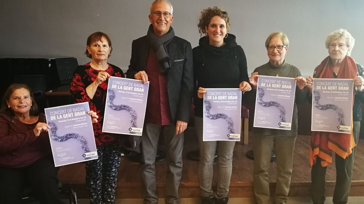 El concert de Nadal de la Gent Gran arriba diumenge amb l'Orquestra Diletant de Catalunya