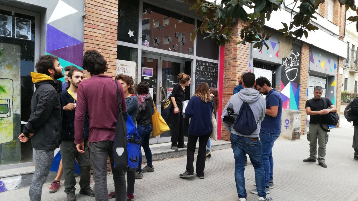 La Xesca es queda, a l'espera de conèixer nova data per al desallotjament