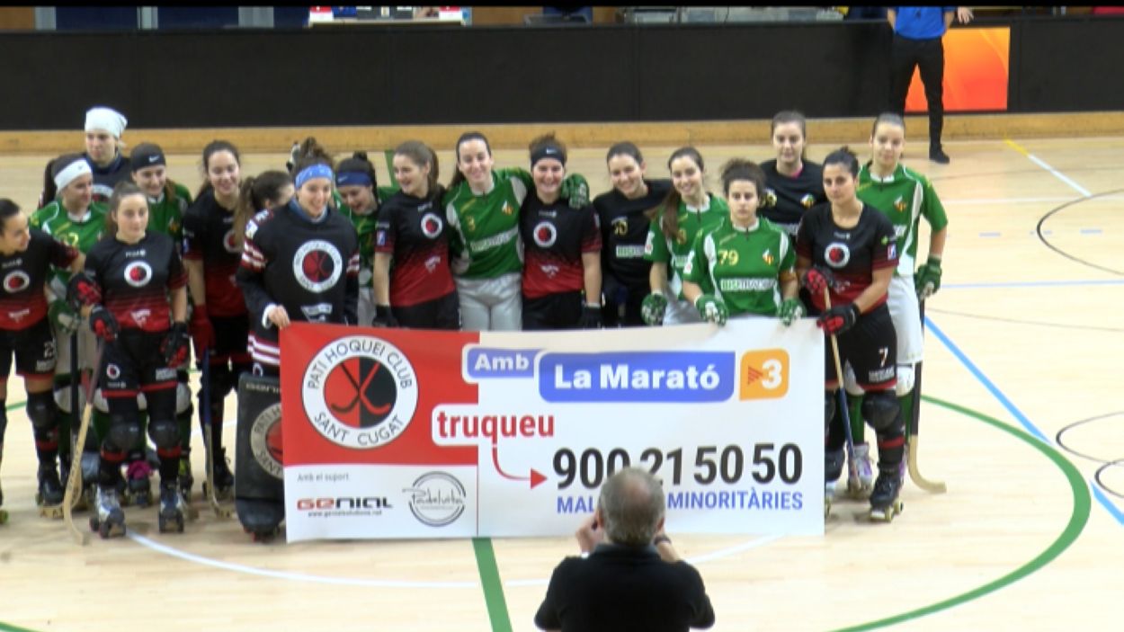 El Patí Hoquei es desinfla i perd a casa contra el Vilanova en un duel directe per la permanència