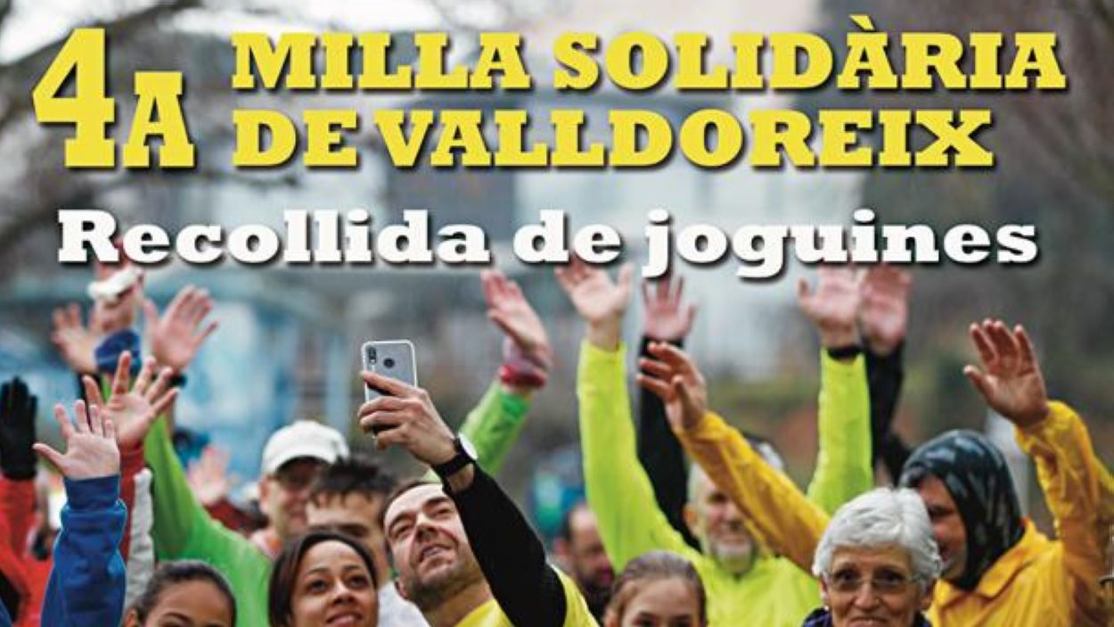 La 4a Milla solidària de Valldoreix 'Recollida de joguines' es disputa el 12 de gener
