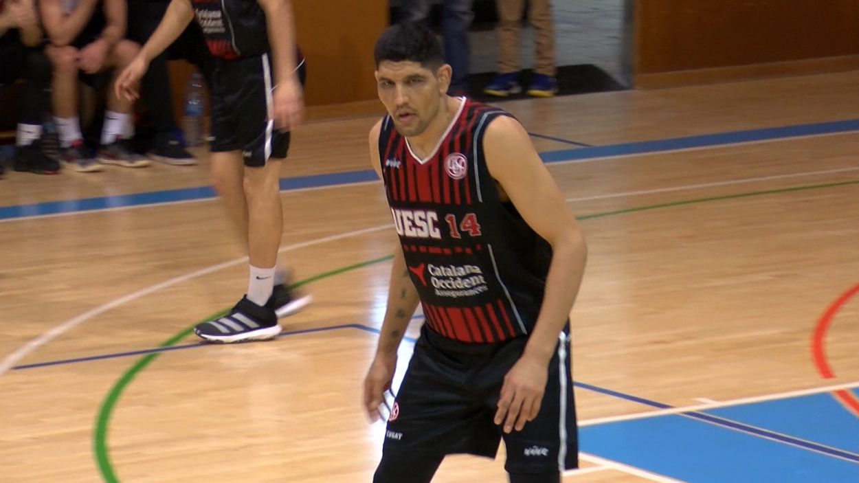 El jugador de la UESC Luis González, convocat per disputar l'All Star de Copa Catalunya