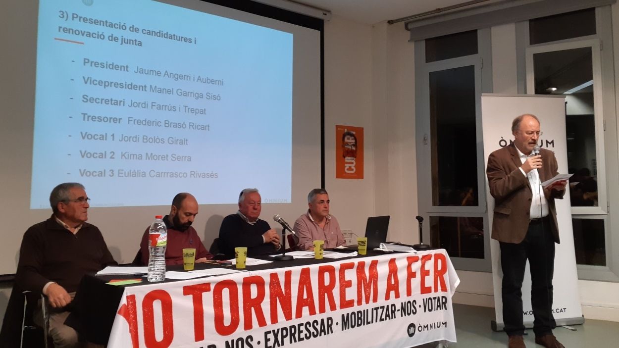 Jaume Angerri, nou president d'Òmnium Cultural Sant Cugat