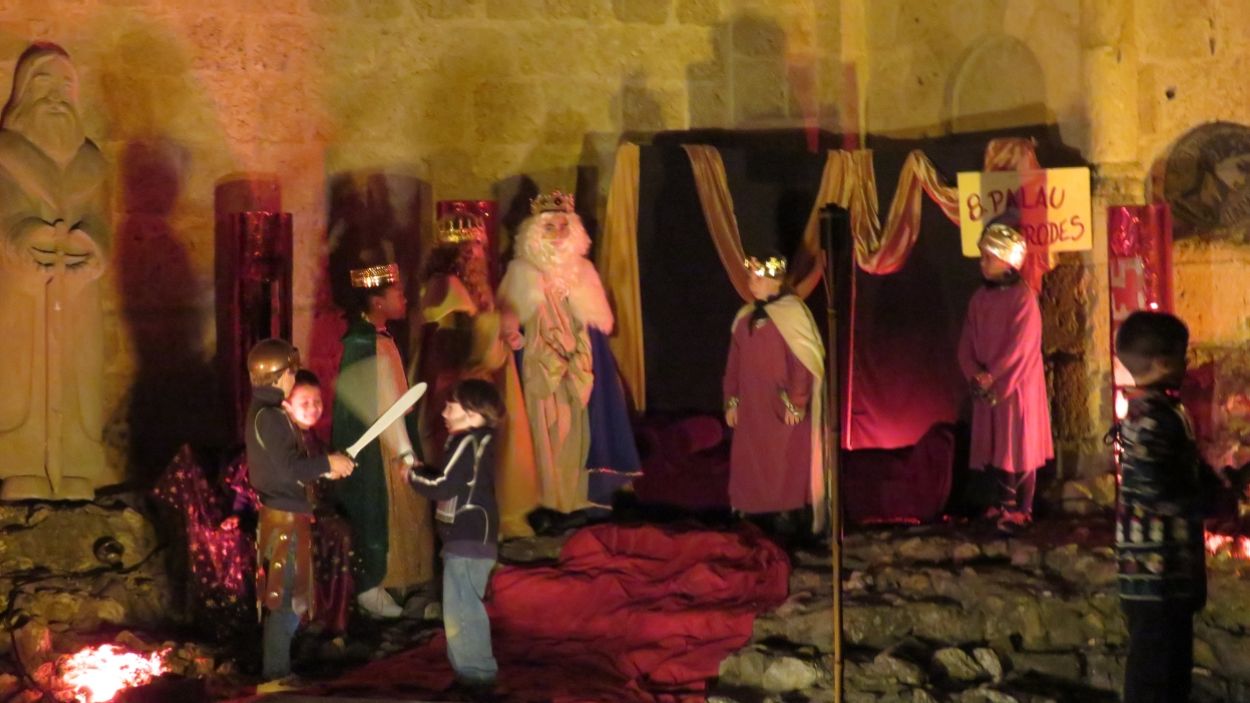 Els infants de Sant Cugat fan que la màgia del Nadal prengui vida