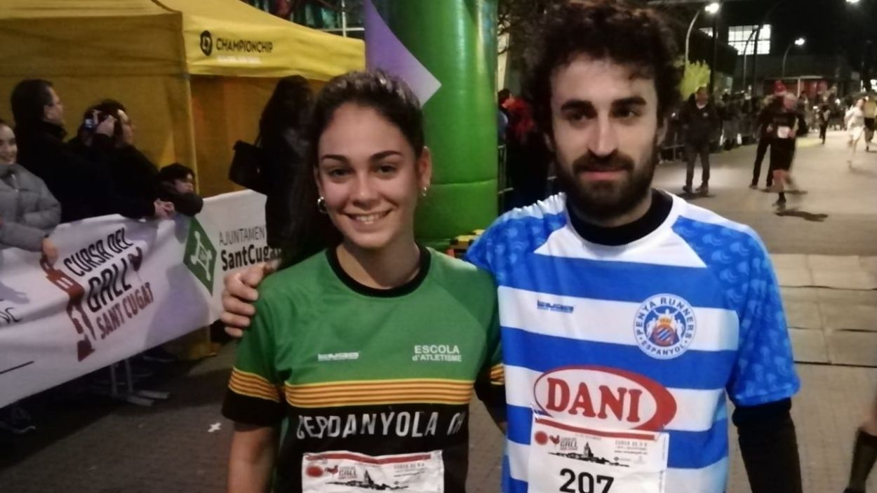 Pepe Díaz i Aroa Berenguel guanyen la 1a Cursa del Gall a Sant Cugat