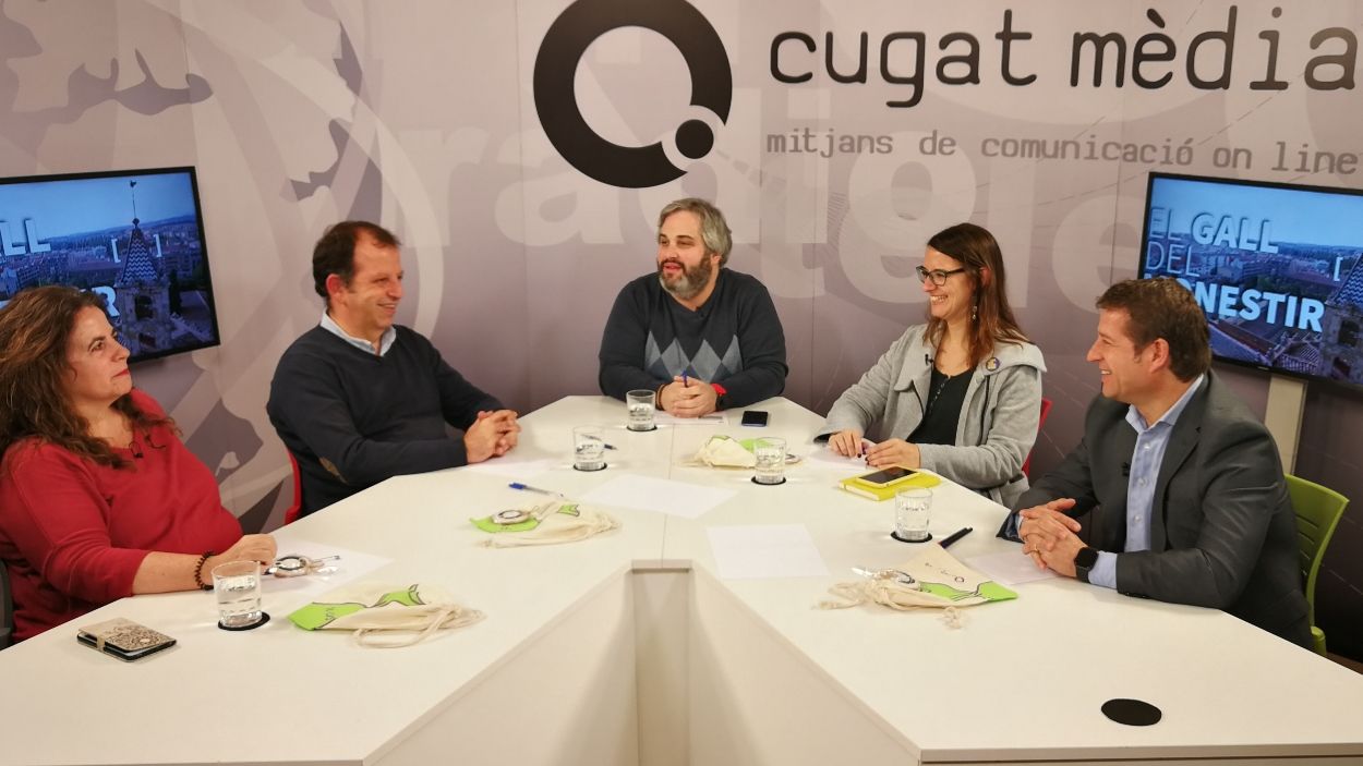Els partits polítics debaten sobre l'augment de l'IBI a la tertúlia de Cugat Mèdia