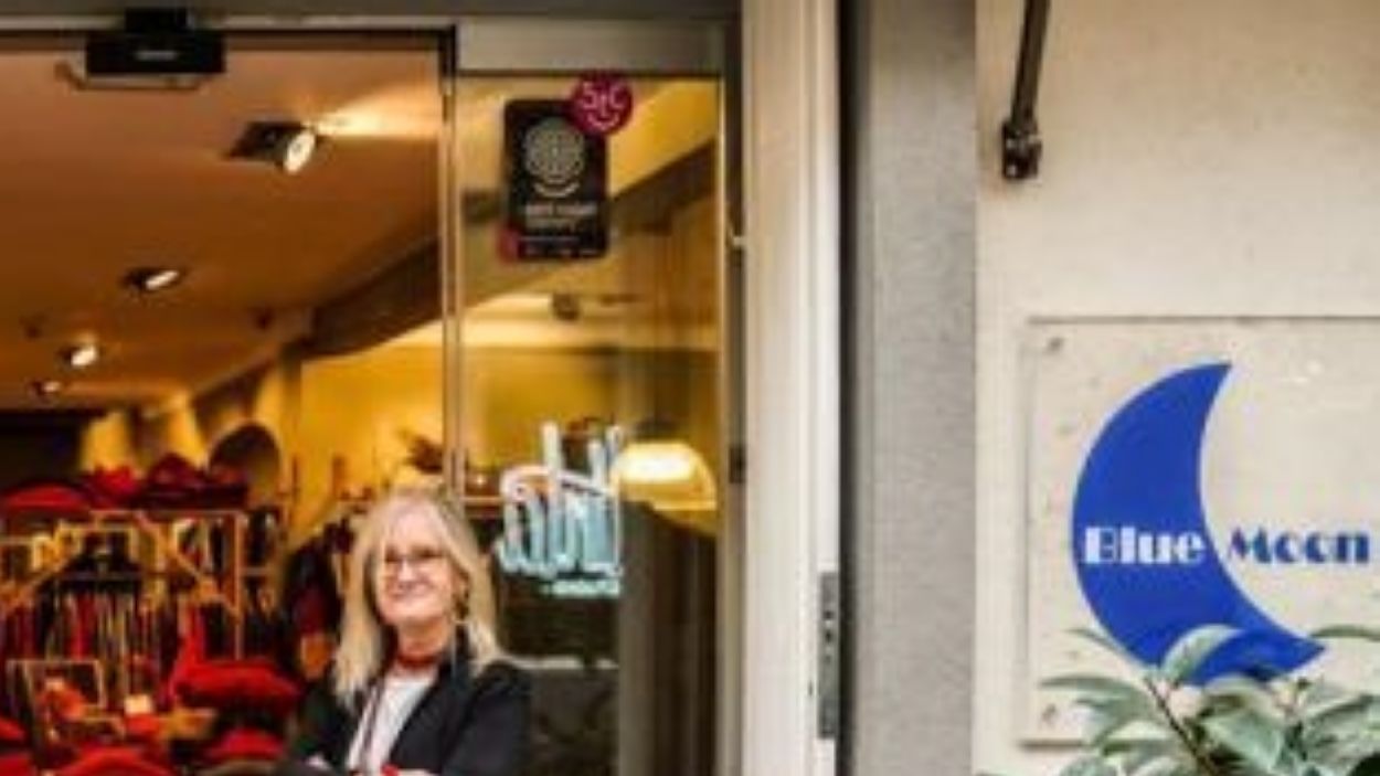 La botiga Blue Moon visita el 'Sant Cugat a fons'