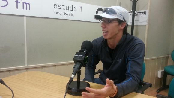 El paratriatleta Dani Nafría afronta la recta final d'una temporada intensa
