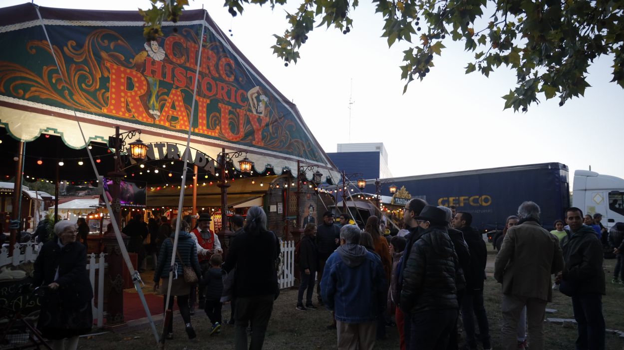 El Circ Històric Raluy planta la carpa a Sant Cugat per celebrar Nadal