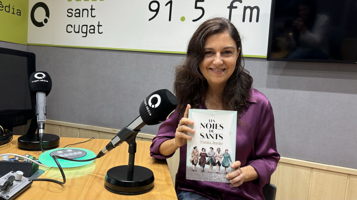 Tània Juste novel·la la història de la seva família a 'Les noies de Sants'