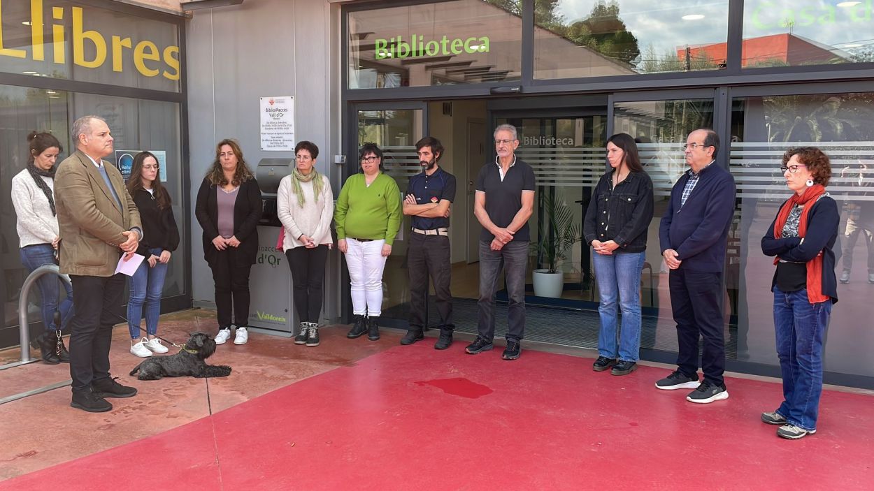 Valldoreix mostra el seu suport amb les víctimes de la Dana