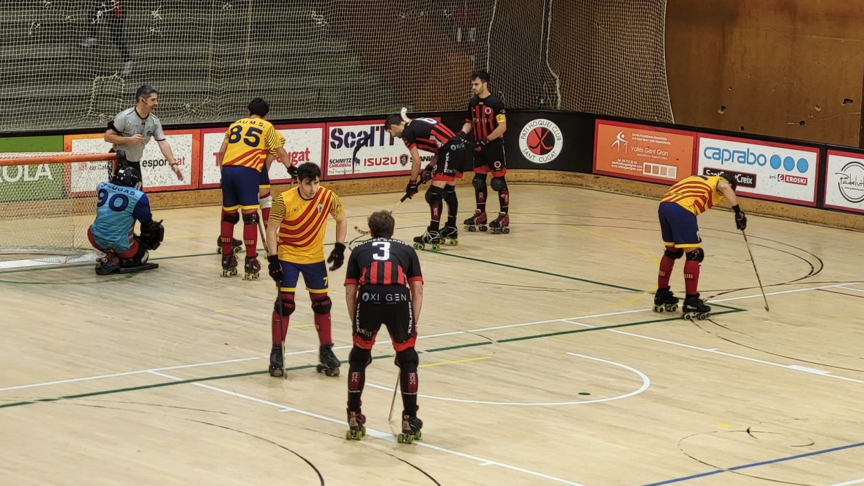 L'Oxigen Patí Hoquei Club Sant Cugat paga cara la seva falta d'encert davant el Tordera