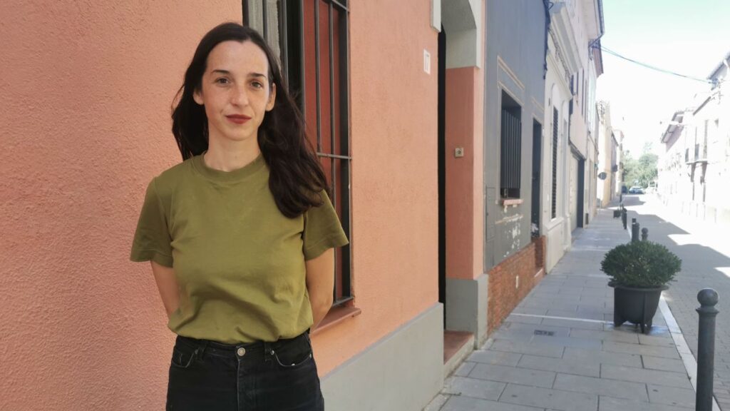 Alt: Rocío Berenguer: ''El que més m'agrada de la Floresta és que és una mica salvatge''