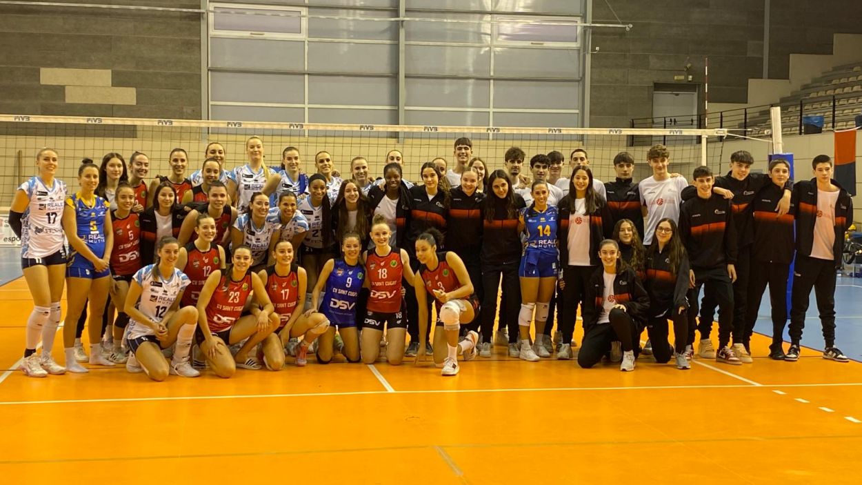 El DSV Volei Sant Cugat planta cara davant el Chieri italià, però acaba perdent