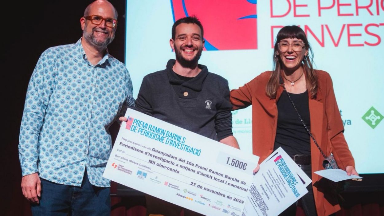 El periodista d'El Cugatenc Jordi Pascual guanya el 10è Premi Ramon Barnils
