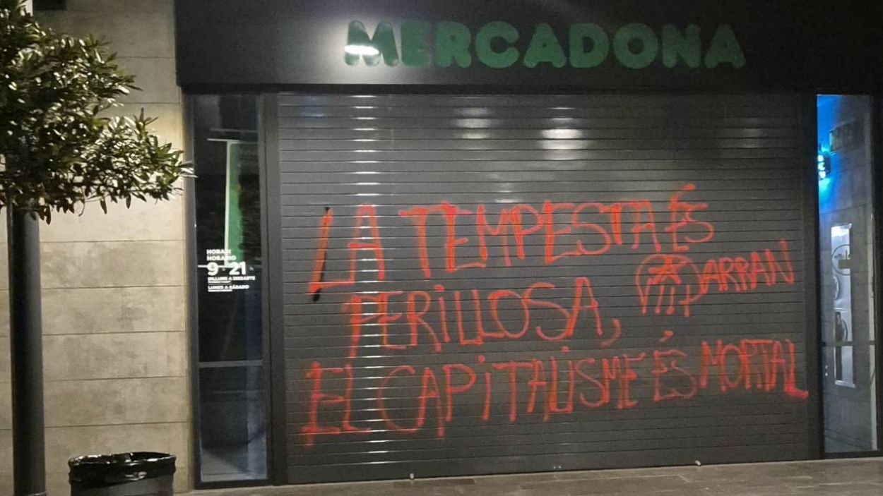 Arran critica Mercadona per la seva gestió durant la dana
