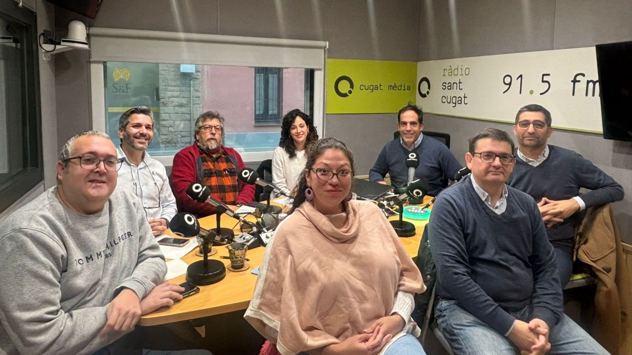 Els futurs jutjats propis a Sant Cugat centren la tertúlia política de Cugat Mèdia
