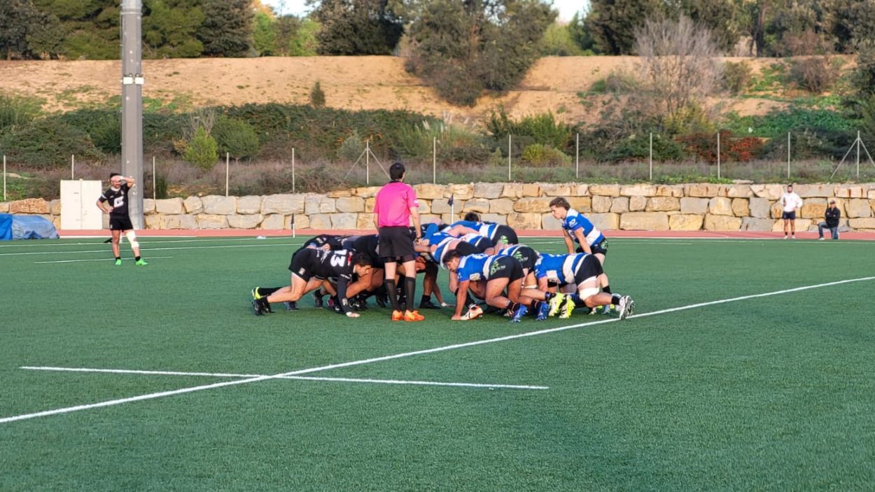 El Rugby Sant Cugat exhibeix talent ofensiu i s'imposa còmodament davant el BUC