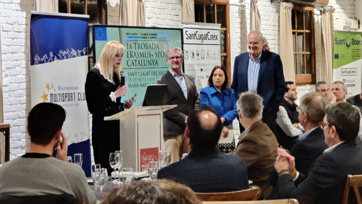 SantCugatCreix ha acollit la 1a trobada Erasmus+ Sport Catalunya