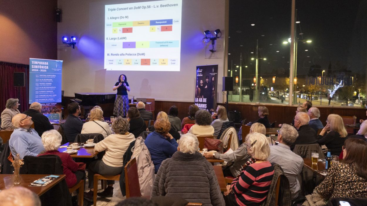 Escolta el 'Parlem de... La 4a de Brahms' a càrrec de Cristina Álvarez Losada