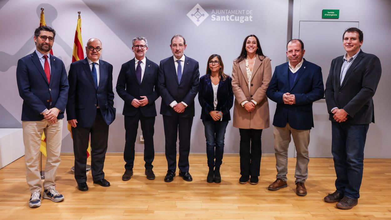 Compromís de la Generalitat per fer realitat els jutjats de Sant Cugat