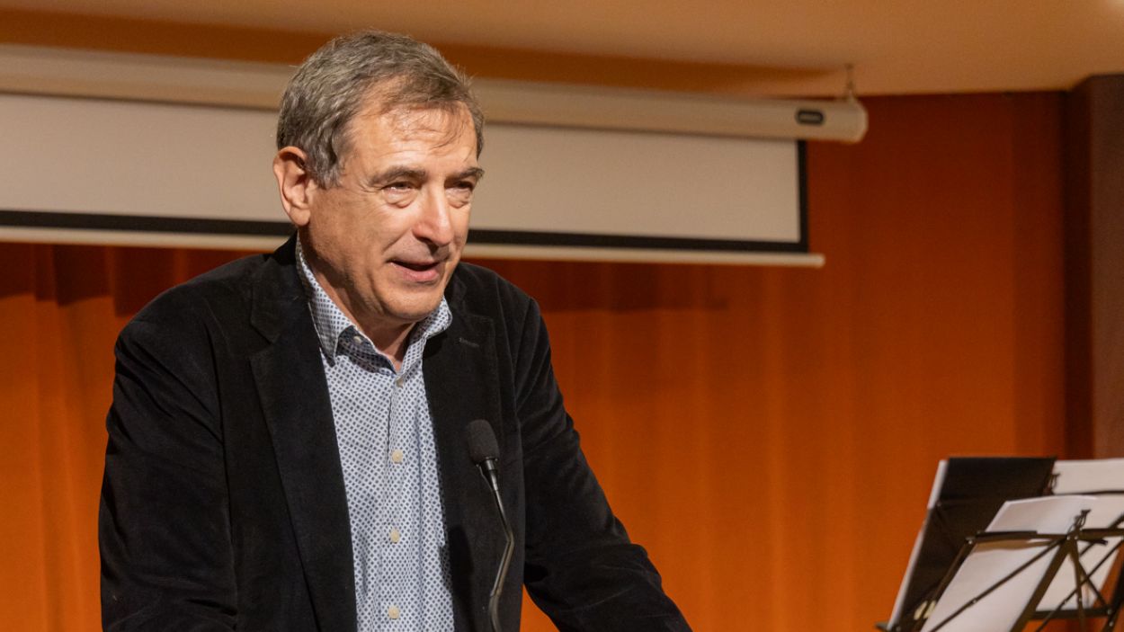 Salvador Brotons, director de l'Orquestra Simfònica Sant Cugat, guardonat amb el premi Felip Pedrell