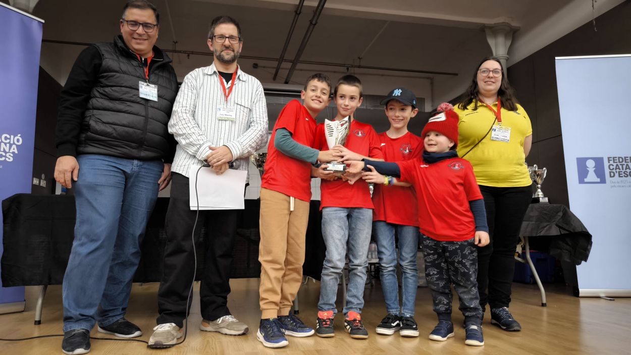 El Club d'Escacs Dos Torres suma quatre podis al Català de partides ràpides