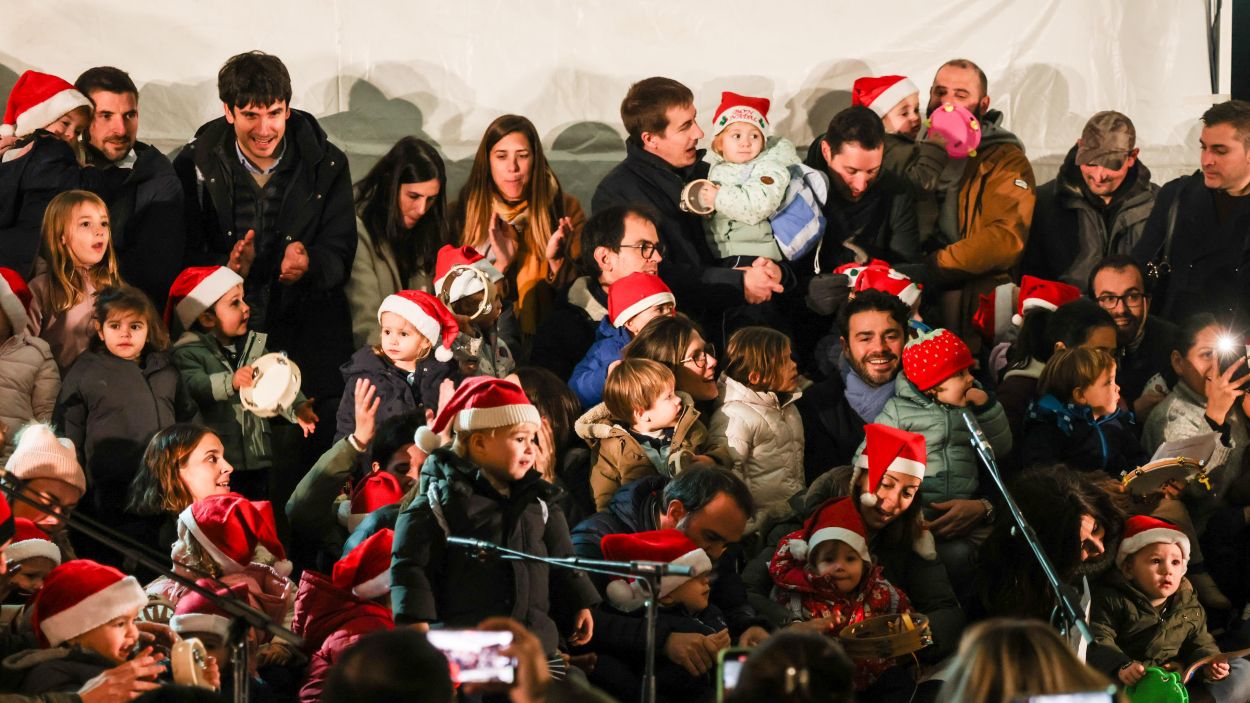 Sant Cugat s'omple d'esperit nadalenc i música amb les 'Nadales al carrer'