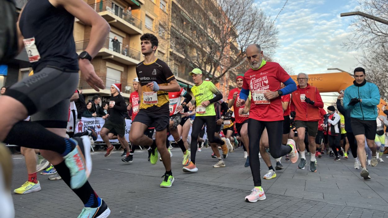 Pepe Díaz i Carla Rafols, guanyadors de la 4a edició de la Cursa del Gall