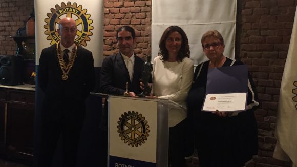 Dolors Vilarasau i el Teatre-Auditori reben els premis Rotary