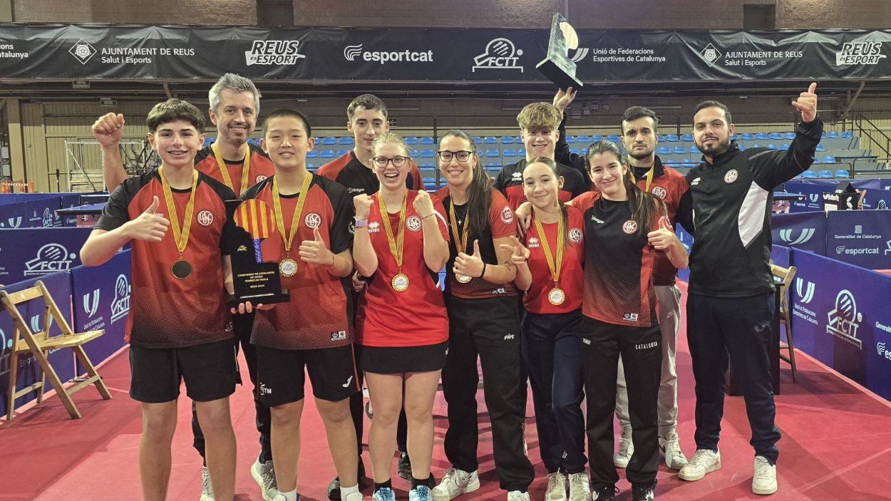 La UESC, segon club de Catalunya amb més medalles al Campionat de Joves