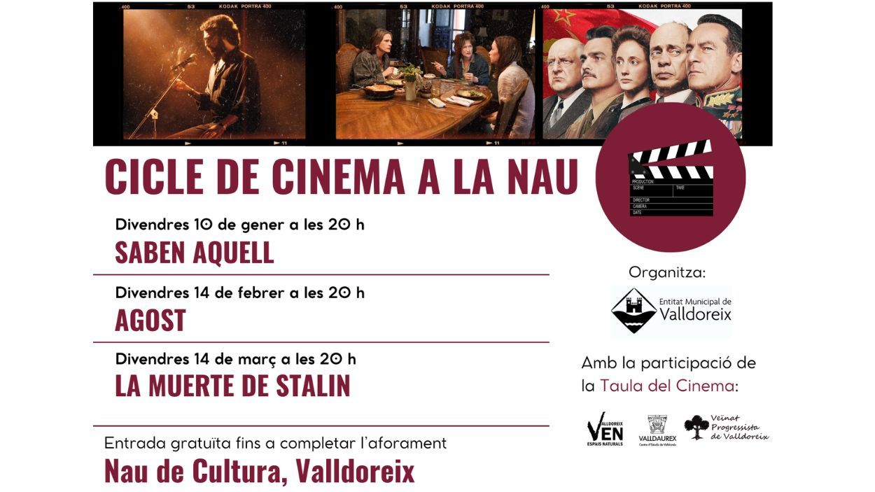 Tret de sortida al Cicle de Cinema a la Nau de Valldoreix