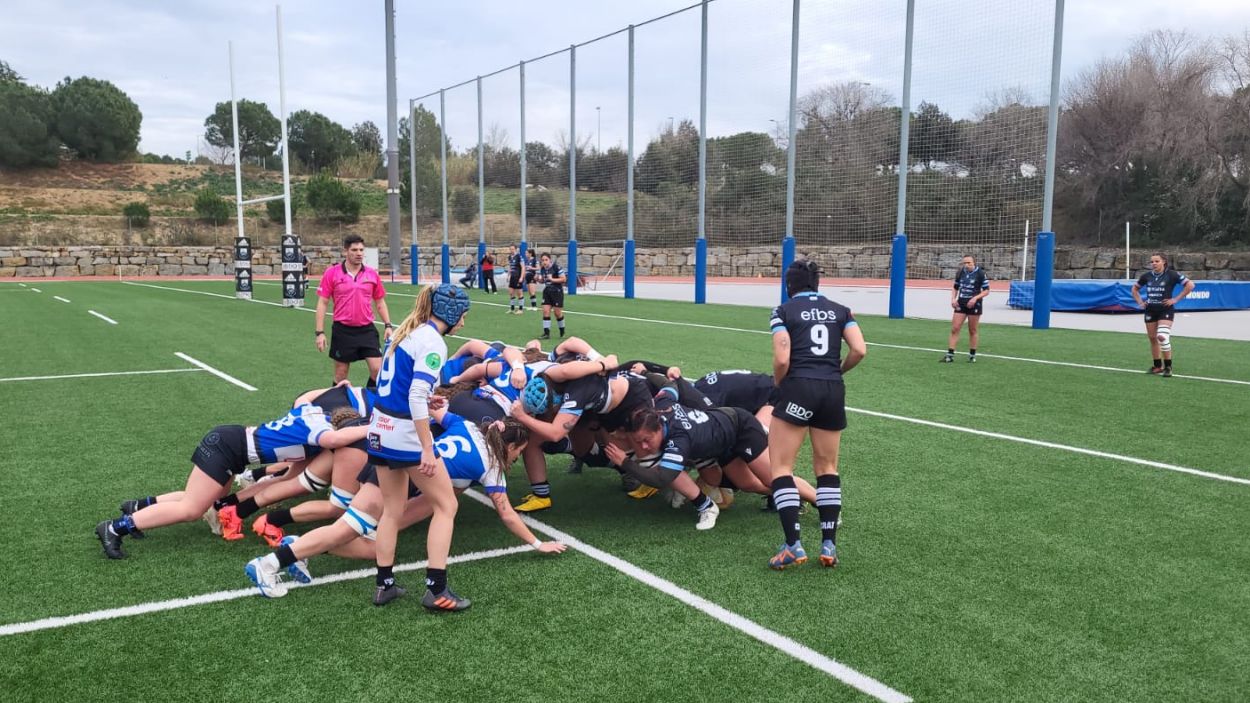 El Rugby Sant Cugat femení s'imposa davant el CRAT amb una exhibició ofensiva