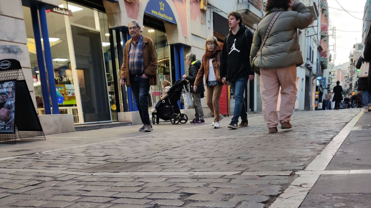 Canvis als carrers de Santa Maria i Xerric, que es remodelaran sense llambordes