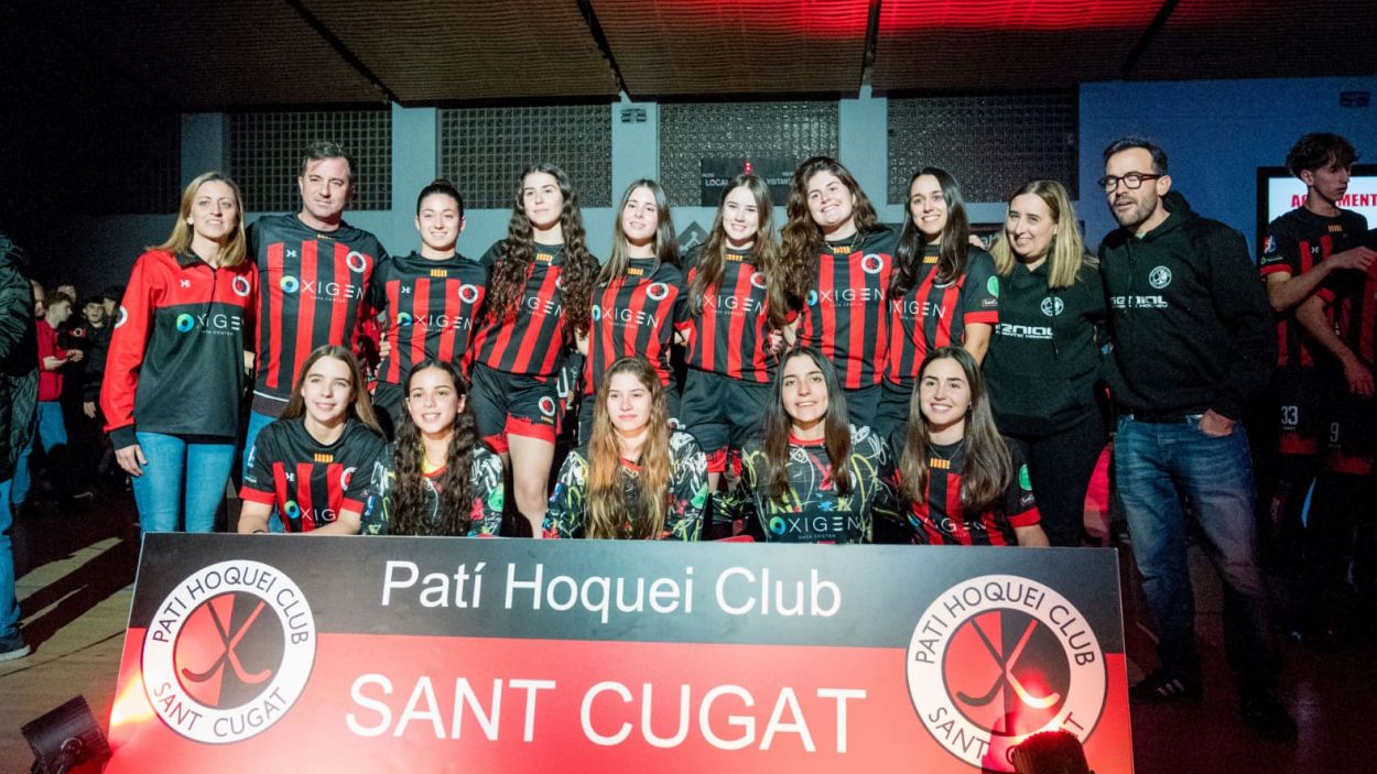 L'Oxigen Patí Hoquei Sant Cugat femení vol certificar el bitllet per a la Copa de la Reina