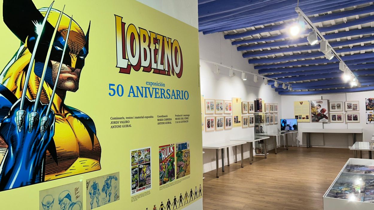 El Museu del Còmic homenatja Lobezno, l'heroi antiheroi que va aparèixer a les nostres vides fa 50 anys