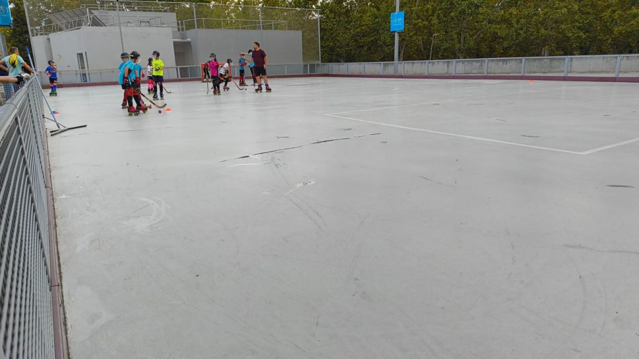 L'Ajuntament tanca la pista descoberta de Jaume Tubau pel mal estat del paviment