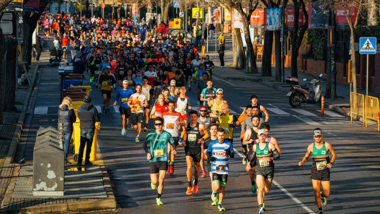 Sergi Massip i Elisa Melilli guanyen la 38a edició de la Mitja Marató de Sant Cugat