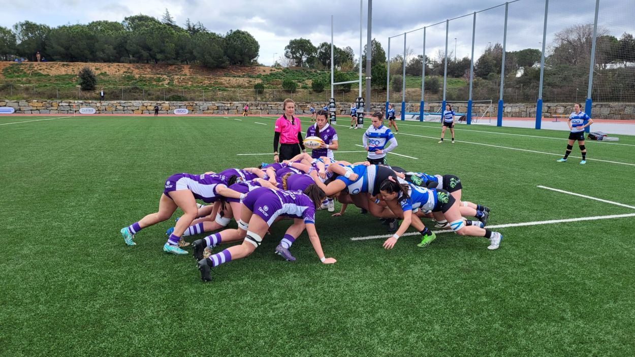El Rugby Sant Cugat fa un partidàs i guanya davant el fins ara líder invicte, el Salvador
