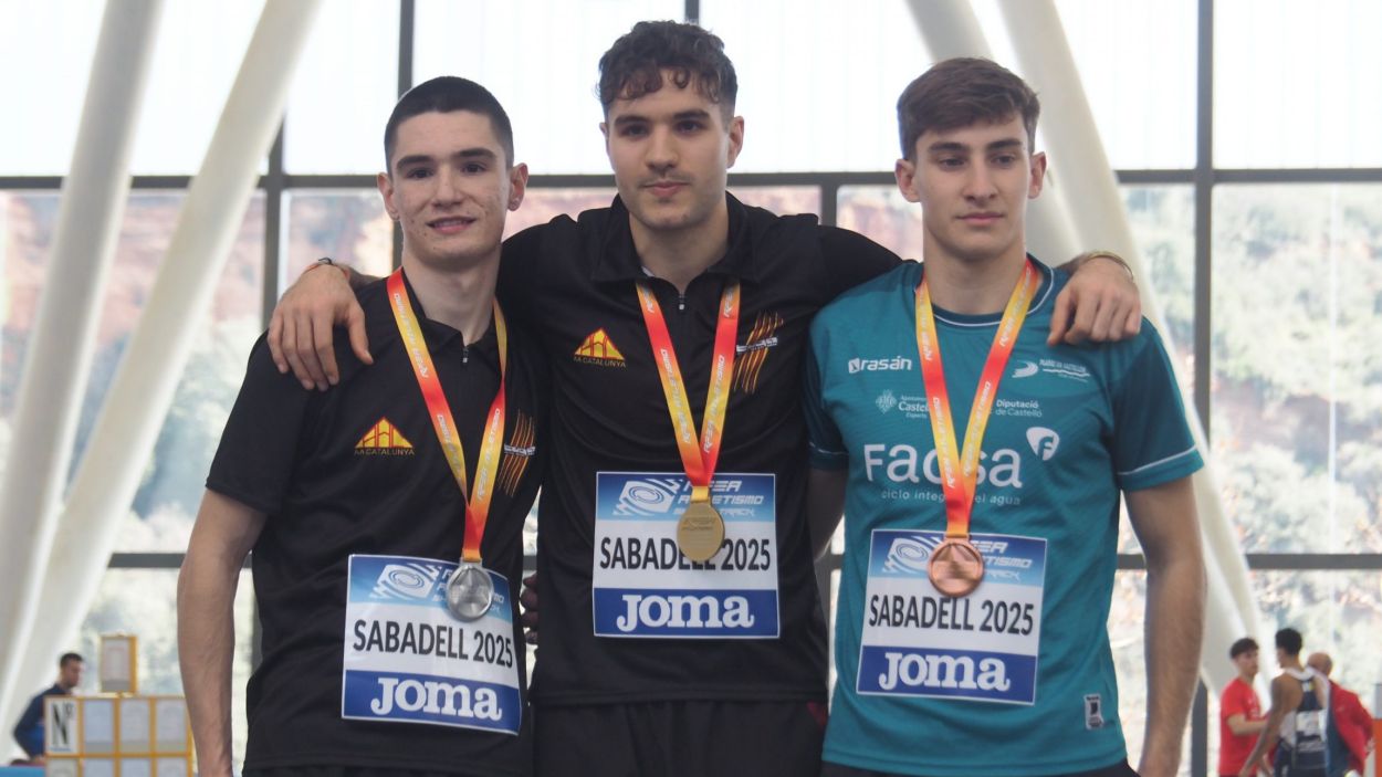 L'atletisme santcugatenc triomfa al Campionat d'Espanya sub 23 amb tres medalles