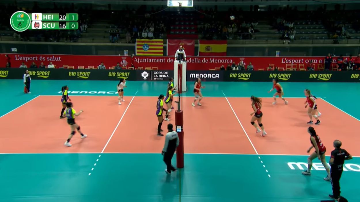 El DSV Volei Sant Cugat, eliminat de la Copa de la Reina davant del màxim favorit