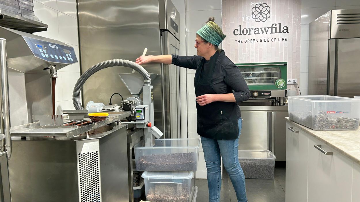 Clorawfila: l'art de fer xocolata 'bean to bar'
