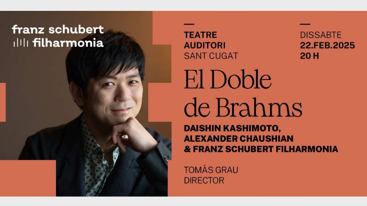 'El Doble de Brahms', aquest dissabte al Teatre-Auditori