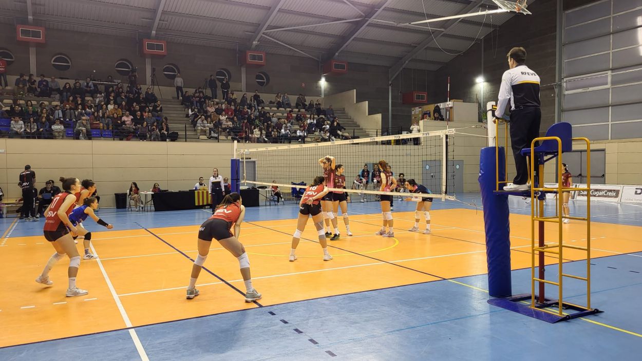 El DSV Volei Sant Cugat es veu superat per un efectiu Haro Rioja Volei